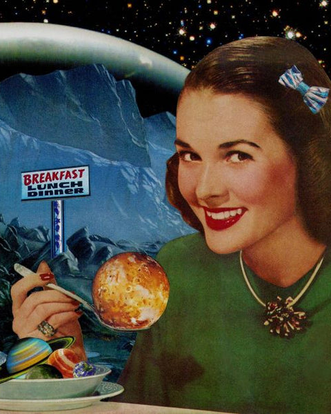 Planet Diner Collage